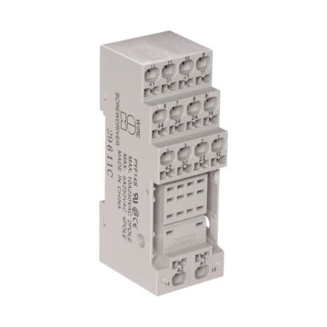 OMRON PYF14S PYF14S PY 6001H PYF14SBYOMZ OMRON Base MY DIN Rail, 5A pin, 14-pin quick Connection